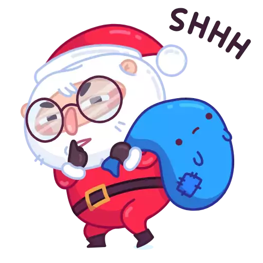 Стикер Santa2020 - 1