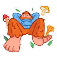 Стикер Hairy Harry - 9