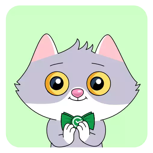 Sticker SberCat14 - 1