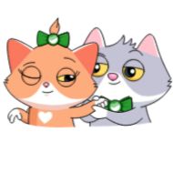 cat animated cartoon illustration