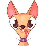 Стикер @GIFSTIKI * ЖИВОТНЫЕ 👍🐱🐶 :: @fStikBot - 10