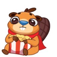 Стикер @GIFSTIKI * ЖИВОТНЫЕ 👍🐱🐶 :: @fStikBot - 0