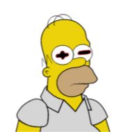 Стикер Simpsons @AM_stickers - 8