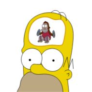 Стикер Simpsons @AM_stickers - 3