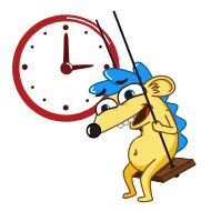 часы клипарт настенные часы