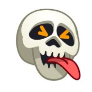 Стикер Skull Emoji Pack (@TgSticker) - 10
