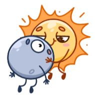 Стикер Небесная парочка - 9