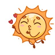 Стикер Небесная парочка - 1