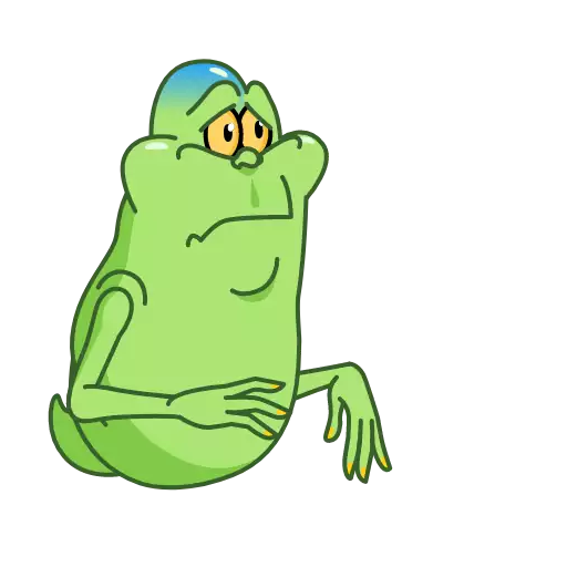 amphibian true frog clipart