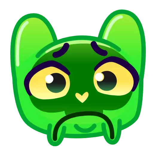 Sticker SlipperyCat - 1