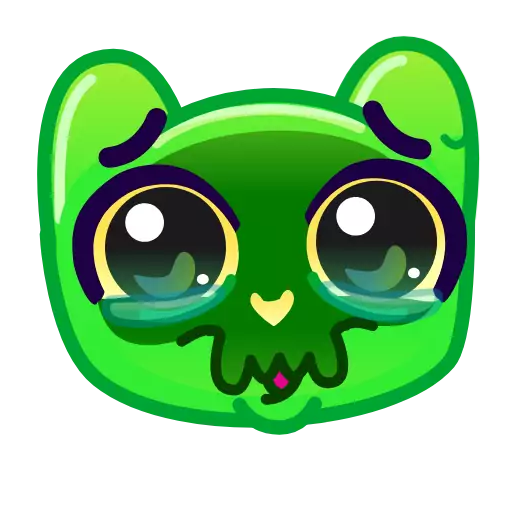 Sticker SlipperyCat - 1