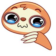 Стикер Ленивец (@TgSticker) - 0