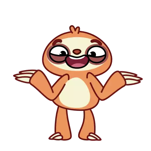 Стикер SlothAnim - 1