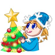 Елку клипарт рождество