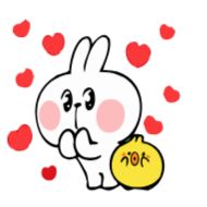 Стикер Rabbit-2 @Stickersnew - 10
