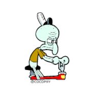 Стикер Squidward- @cocopry - 2