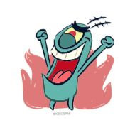 Стикер Патрик @Stickersnew - 7