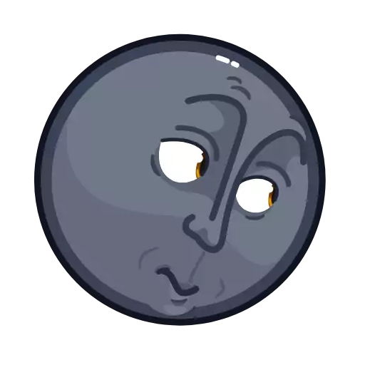 мультфильм круг маска