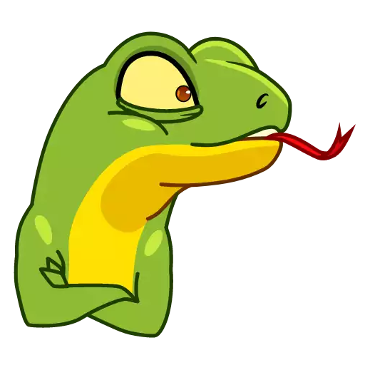 frog amphibian drawing