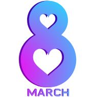 Стикер 8 March 🌹 @Sticker_Awwww - 9