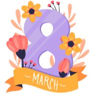 Стикер 8 March 🌹 @Sticker_Awwww - 8