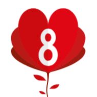 Стикер 8 March 🌹 @Sticker_Awwww - 0