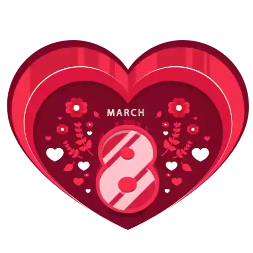 Sticker Sticker8March - 1