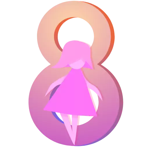 Sticker Sticker8March - 1