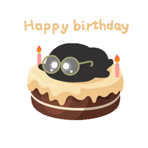 birthday cake baked goods dessert