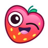 Sticker Strawberry Emoji @TgSticker - 11