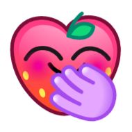Sticker Strawberry Emoji @TgSticker - 1