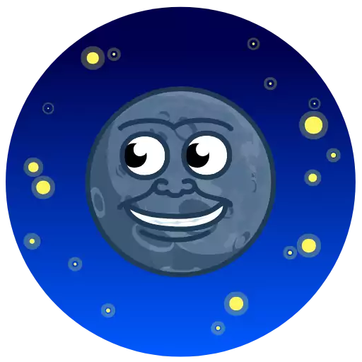 circle cartoon smile