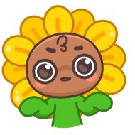 Sticker Подсолнух (@TgSticker) - 10