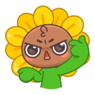 Sticker Подсолнух (@TgSticker) - 8