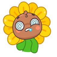 Sticker Подсолнух (@TgSticker) - 2