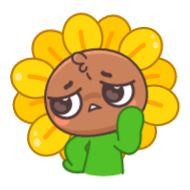 Sticker Подсолнух (@TgSticker) - 0