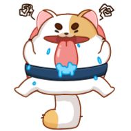 Sticker Sushi Cat - 1