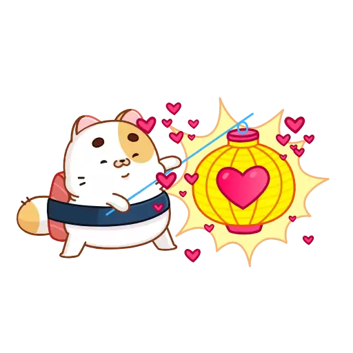 Sticker SushiCat - 1