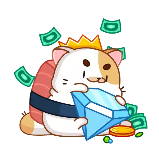 Sticker SushiCat - 1