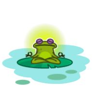 мультфильм лягушка клипарт