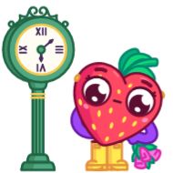 clock cartoon toy