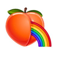 радуга фрукт красочность