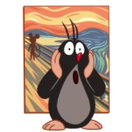 пингвин живопись мультфильм