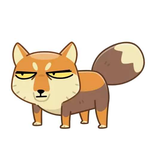 Стикер TibetanFox - 1