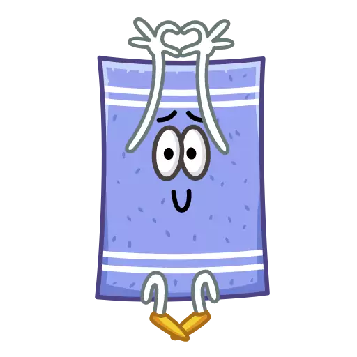 cartoon symbol towel