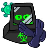 Sticker Toxic Skull @S1ick3r - 6