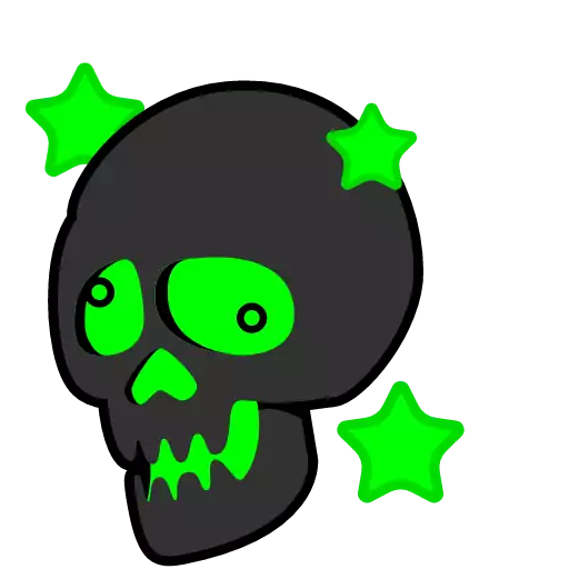 Sticker ToxicSkullS1ick3r - 1