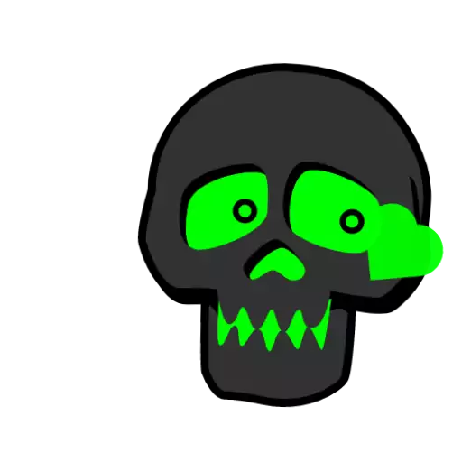 Sticker ToxicSkullS1ick3r - 1