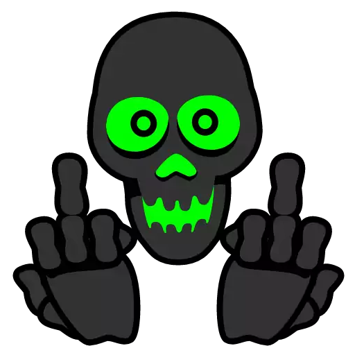 Sticker ToxicSkullS1ick3r - 1