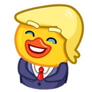 Стикер Trump-Duck - 2